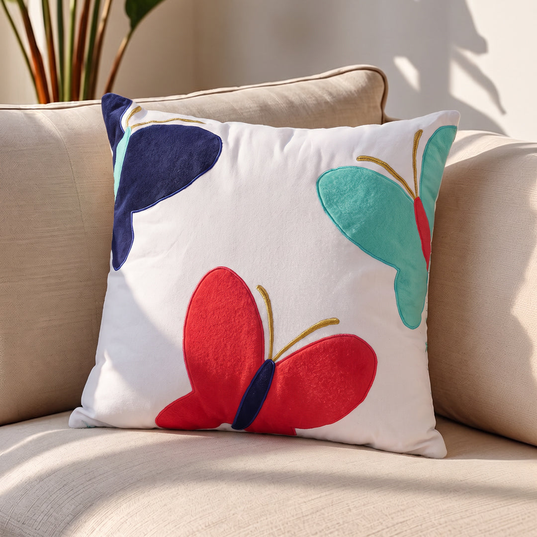 Butterfly Tunes 3 Butterfly Cushion
