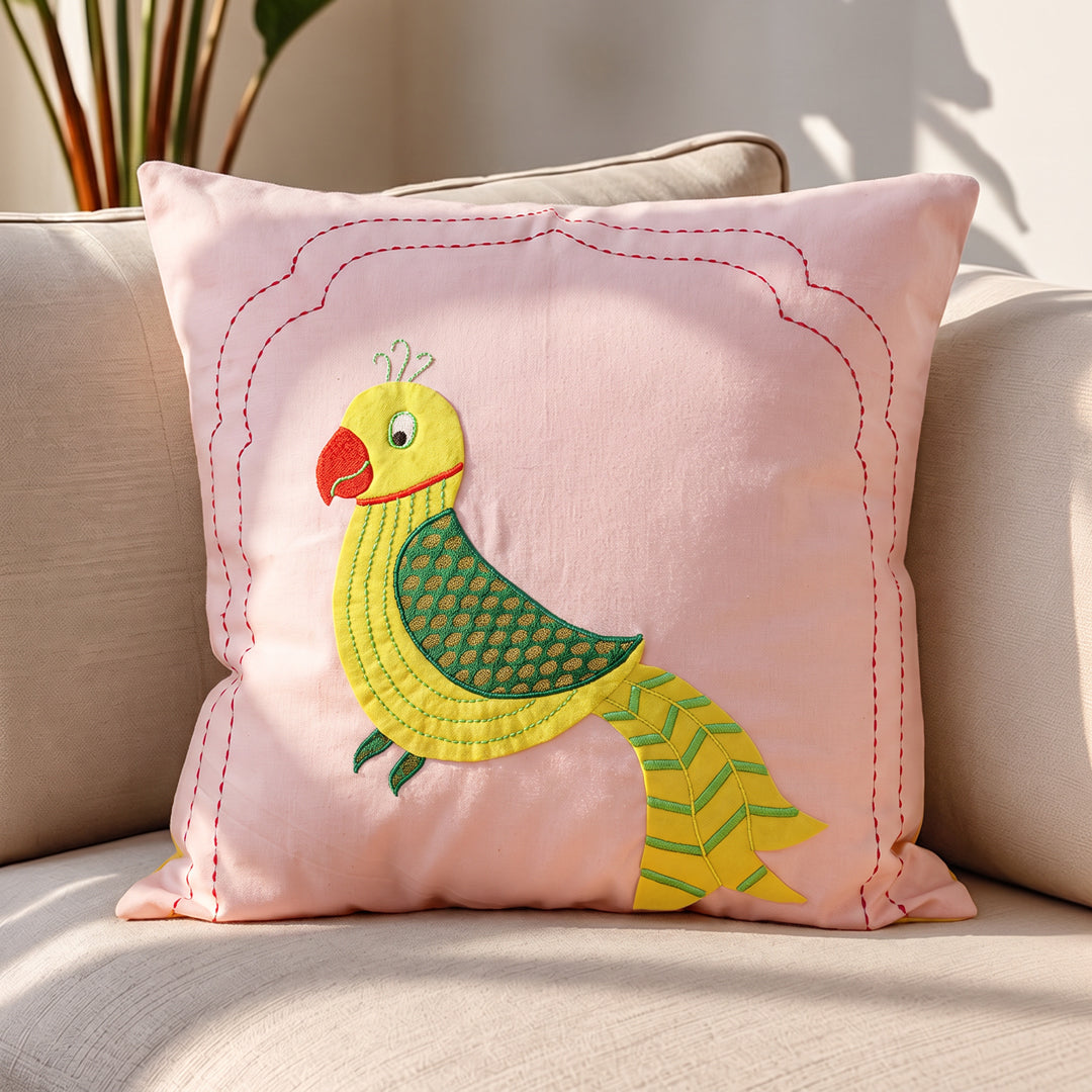 Amazing India Parrot Cushion