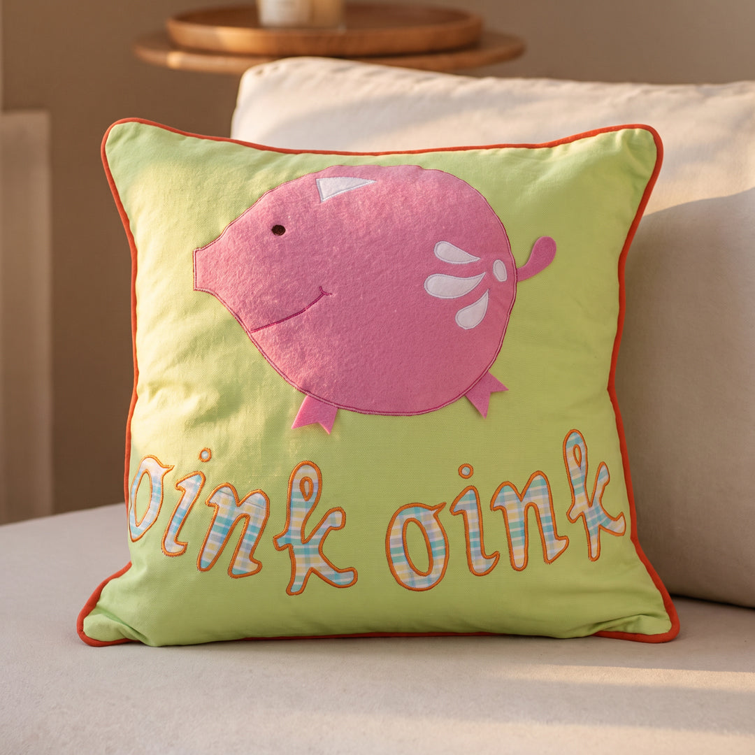 Farm Animal Pig Cushion
