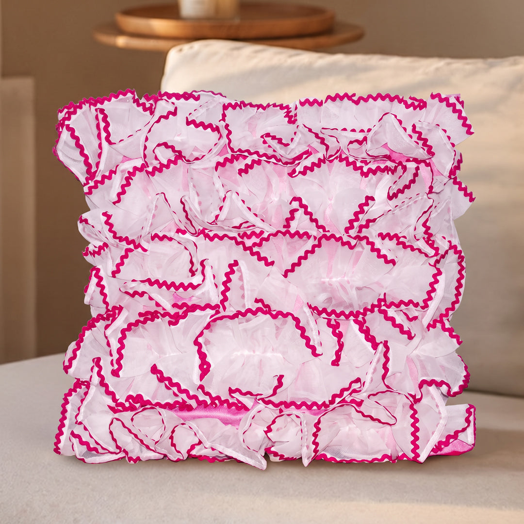 Crazy Cakes Ruffles Cushion