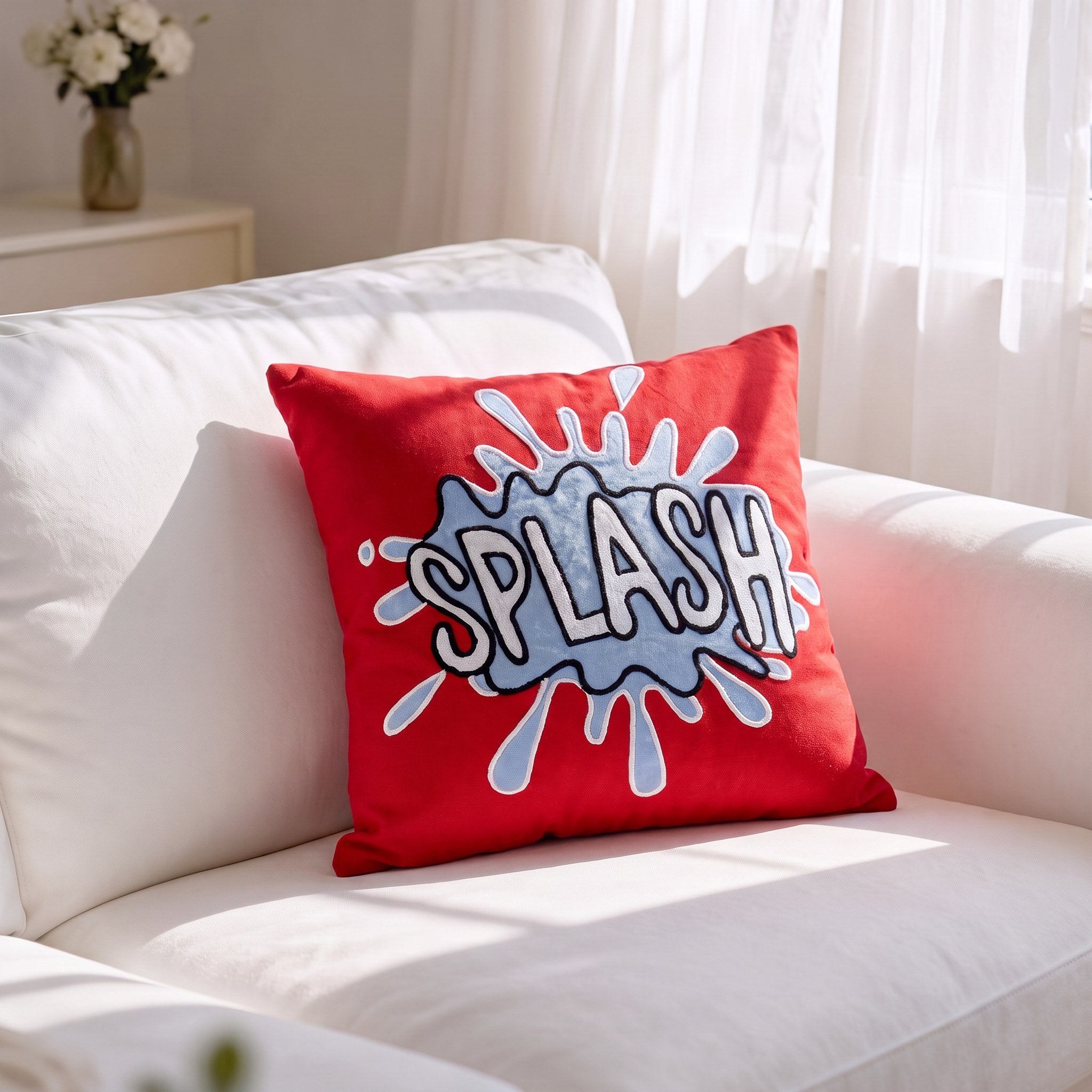 Comic Connection Splash 12" x 12" Cushion Cover