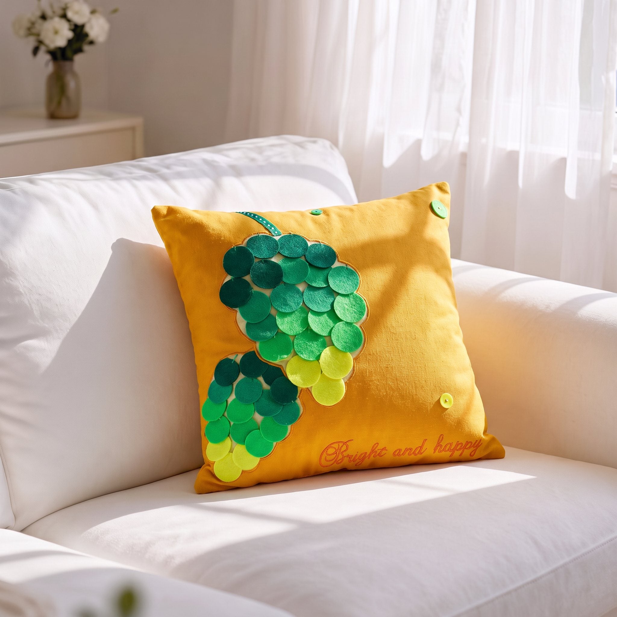 Fruit Blast Grape 12" x 12" Cushion Cover