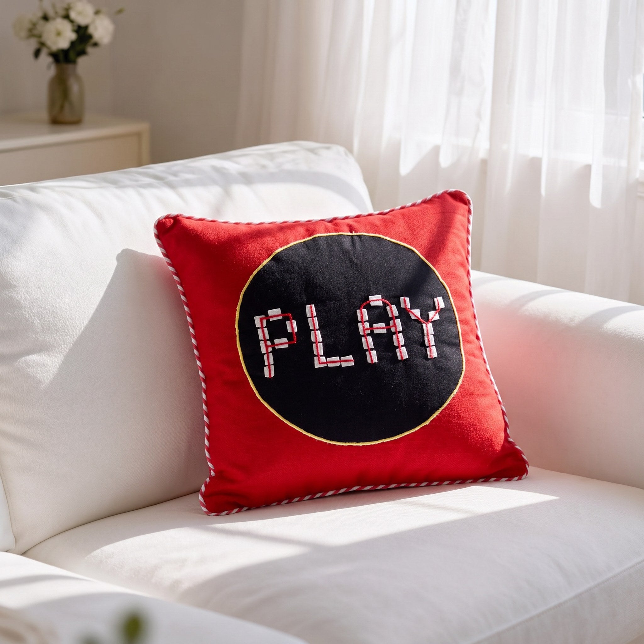 Gaming 12" x 12" Cushion Cover (Play)