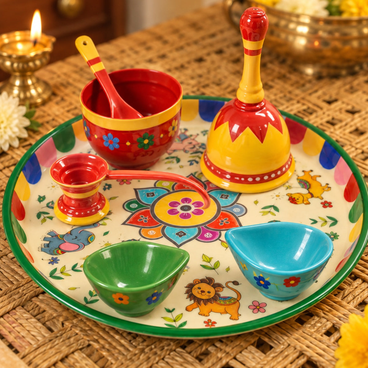 The Little Pooja Plate