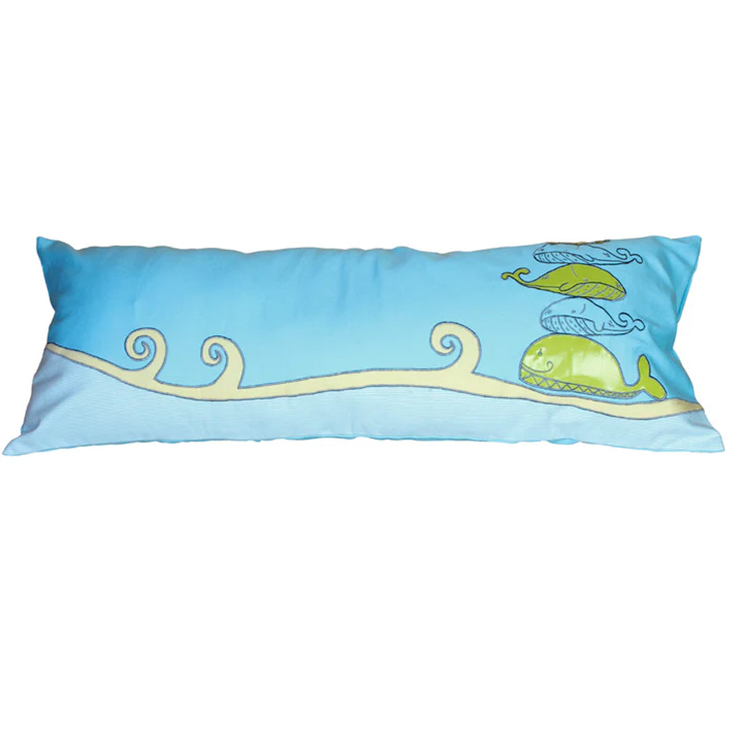 Whale Of A Time Long Cushion Cover