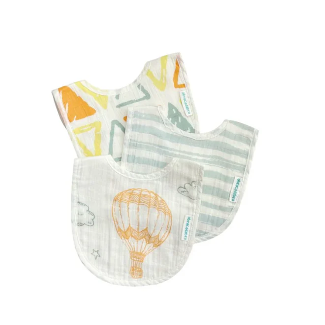 Muslin Bibs Hot Air Balloon