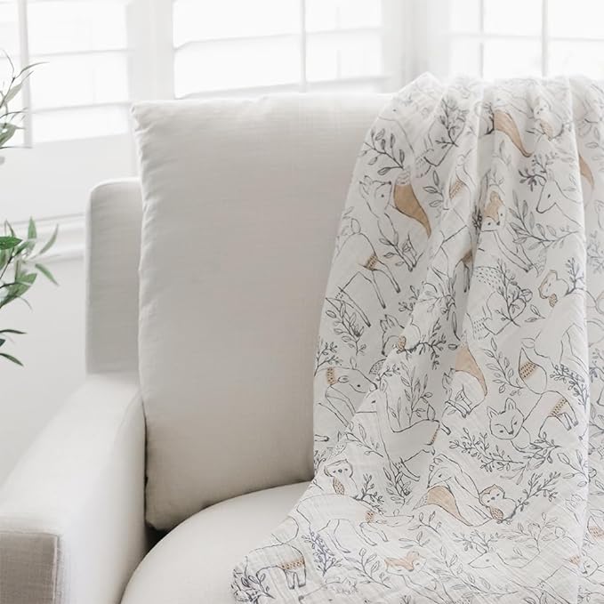 Ezra Swaddle Wrap - Woodland