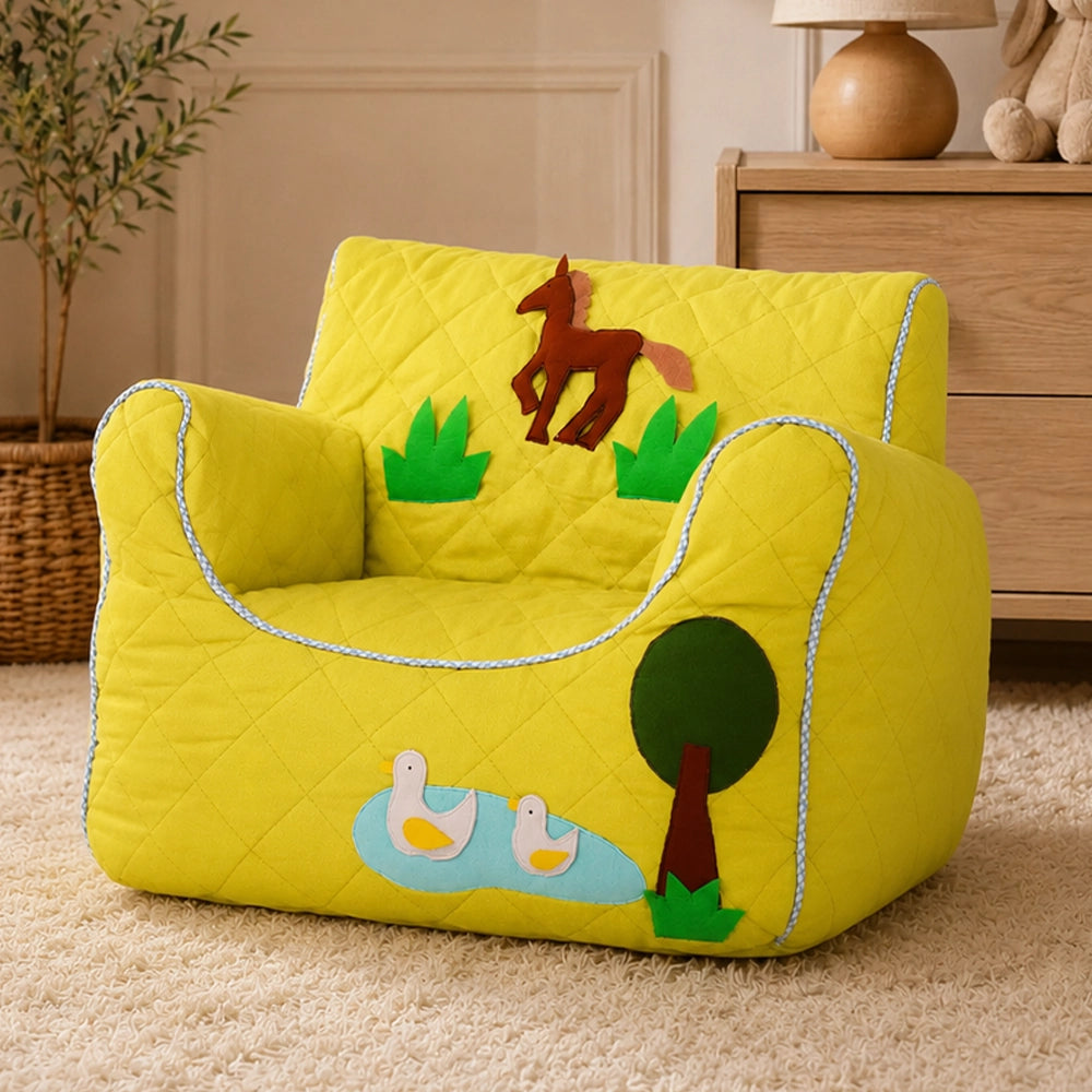 Farm Animal Quilted - BeanChair Cover
