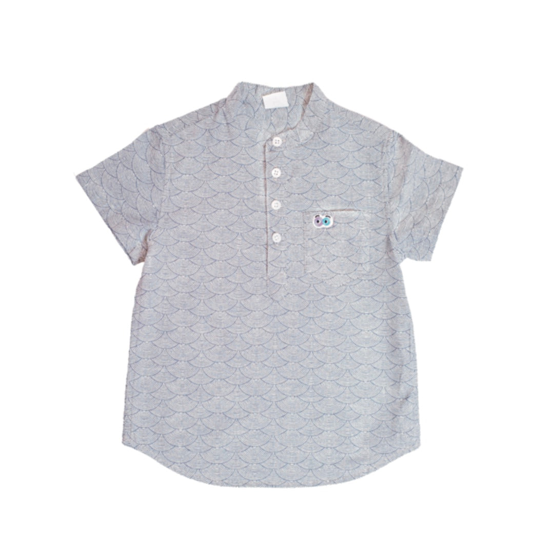 Boys Aqua Shirt