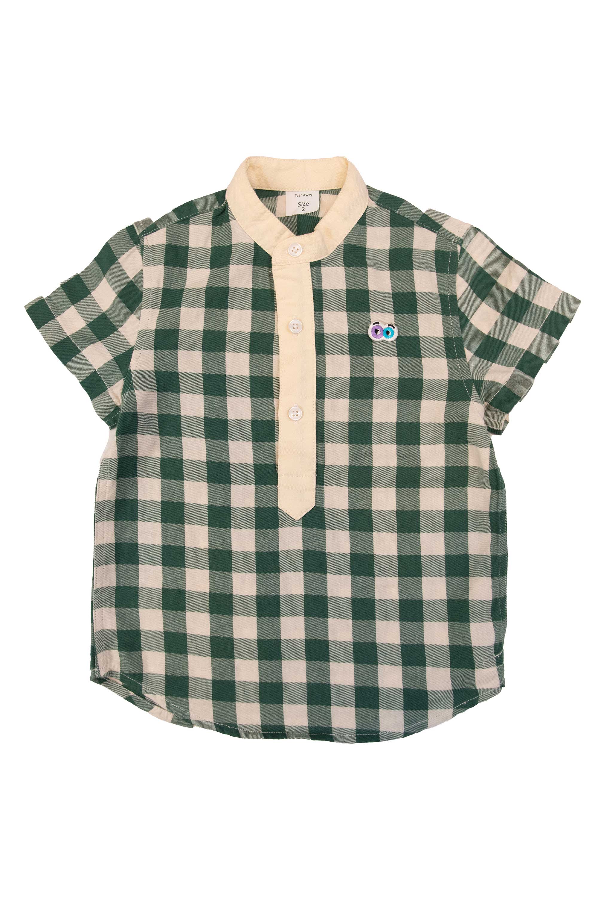 Boys Gale Gingham Shirt