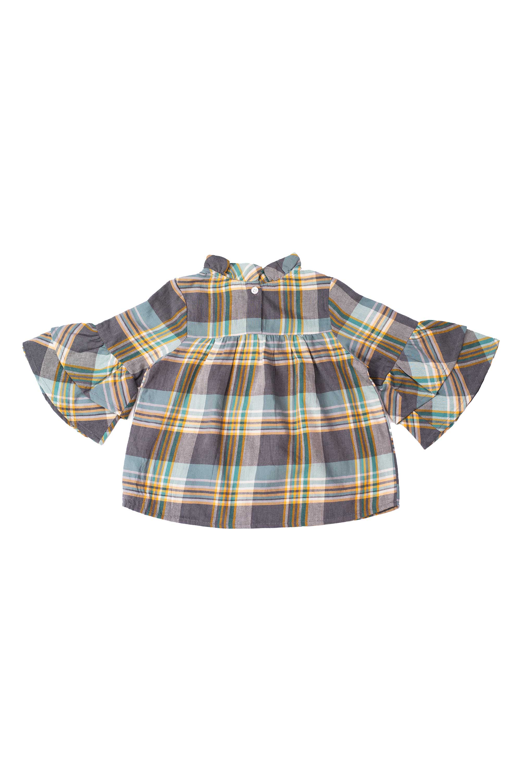 Girls Gusty Plaid Top