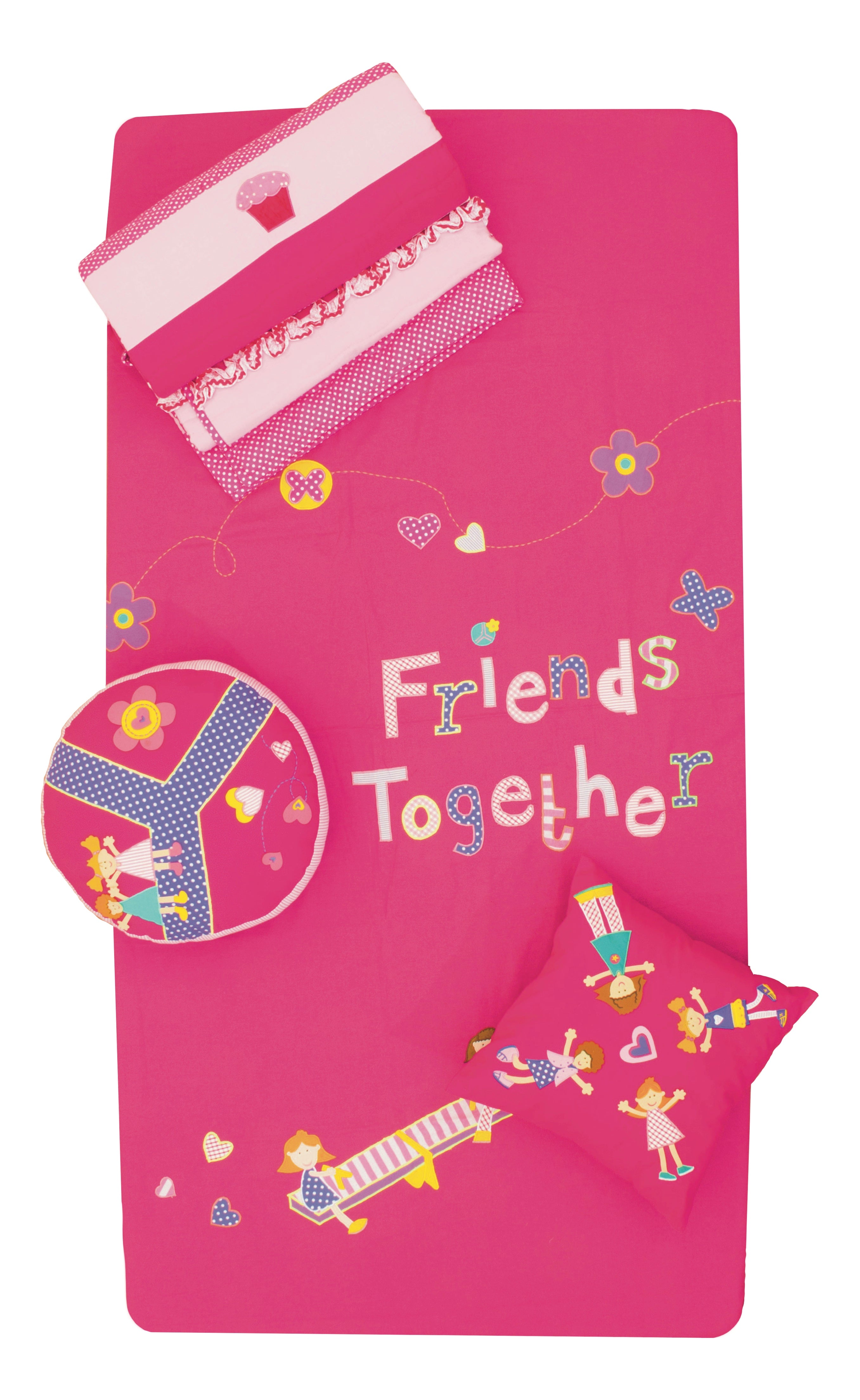 Friendz Together Bed Cover Single