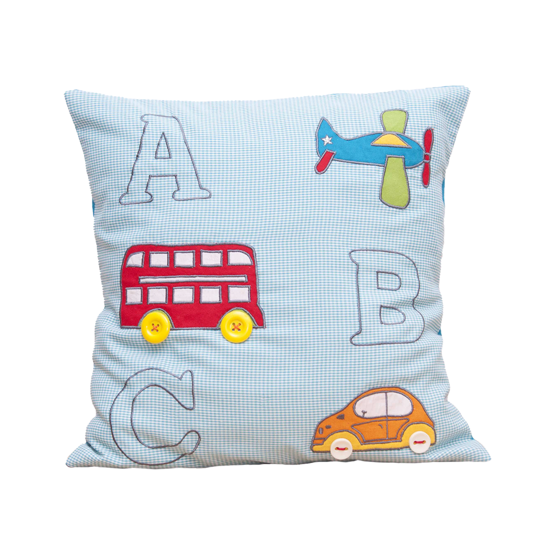 ABC Aeroplane Cushion Cover