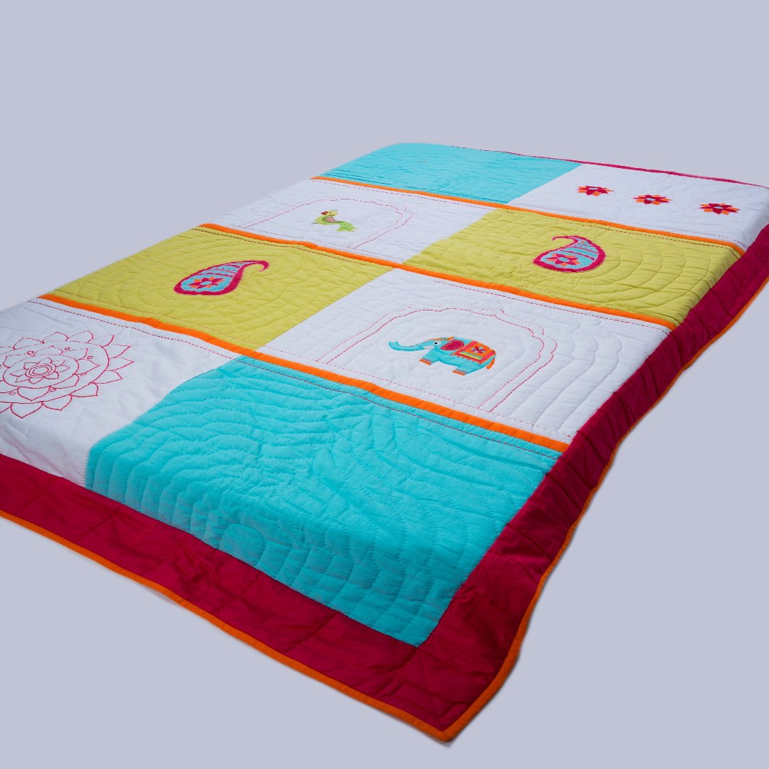 Amazing India Quilt Single