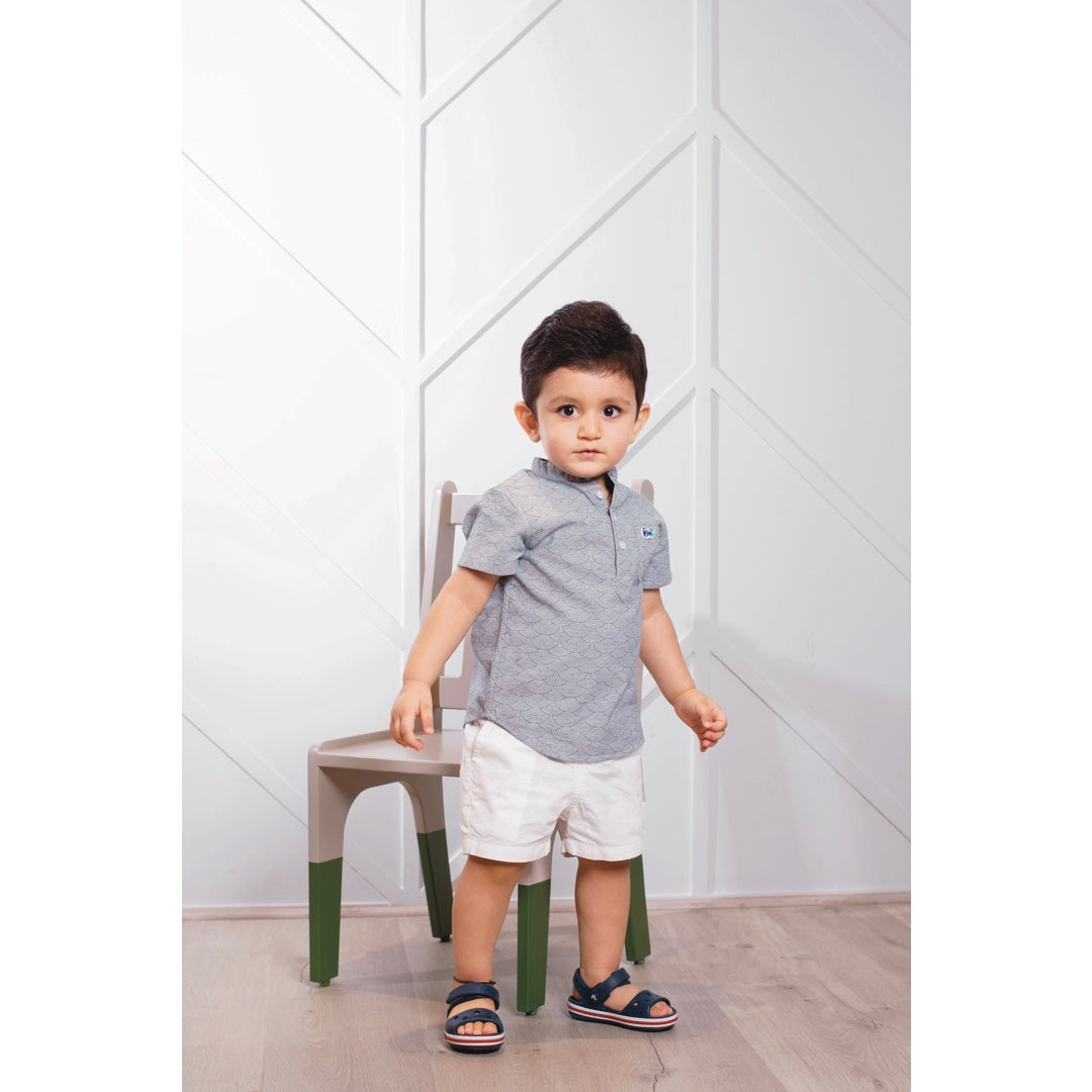 Boys Aqua Shirt