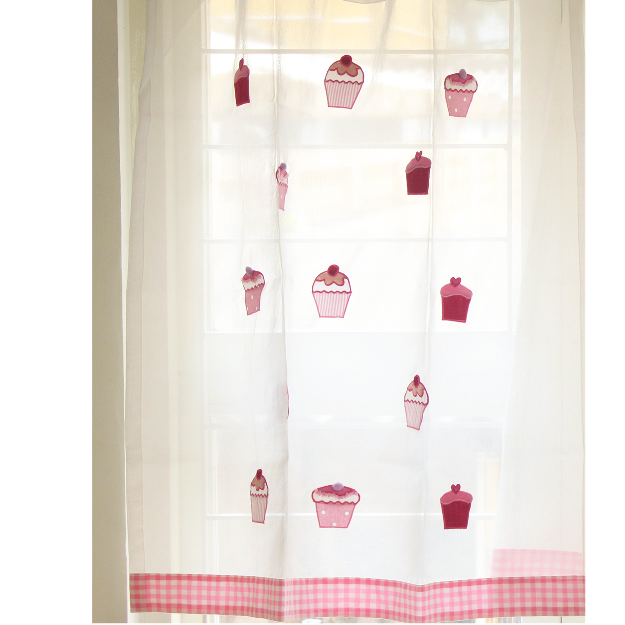 Cupcake -Sheer Curtains