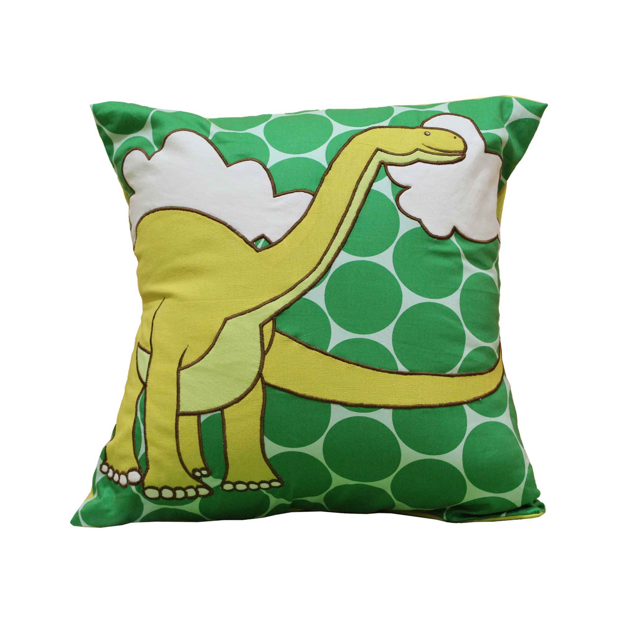 Dinosaur Green Cushion Cover