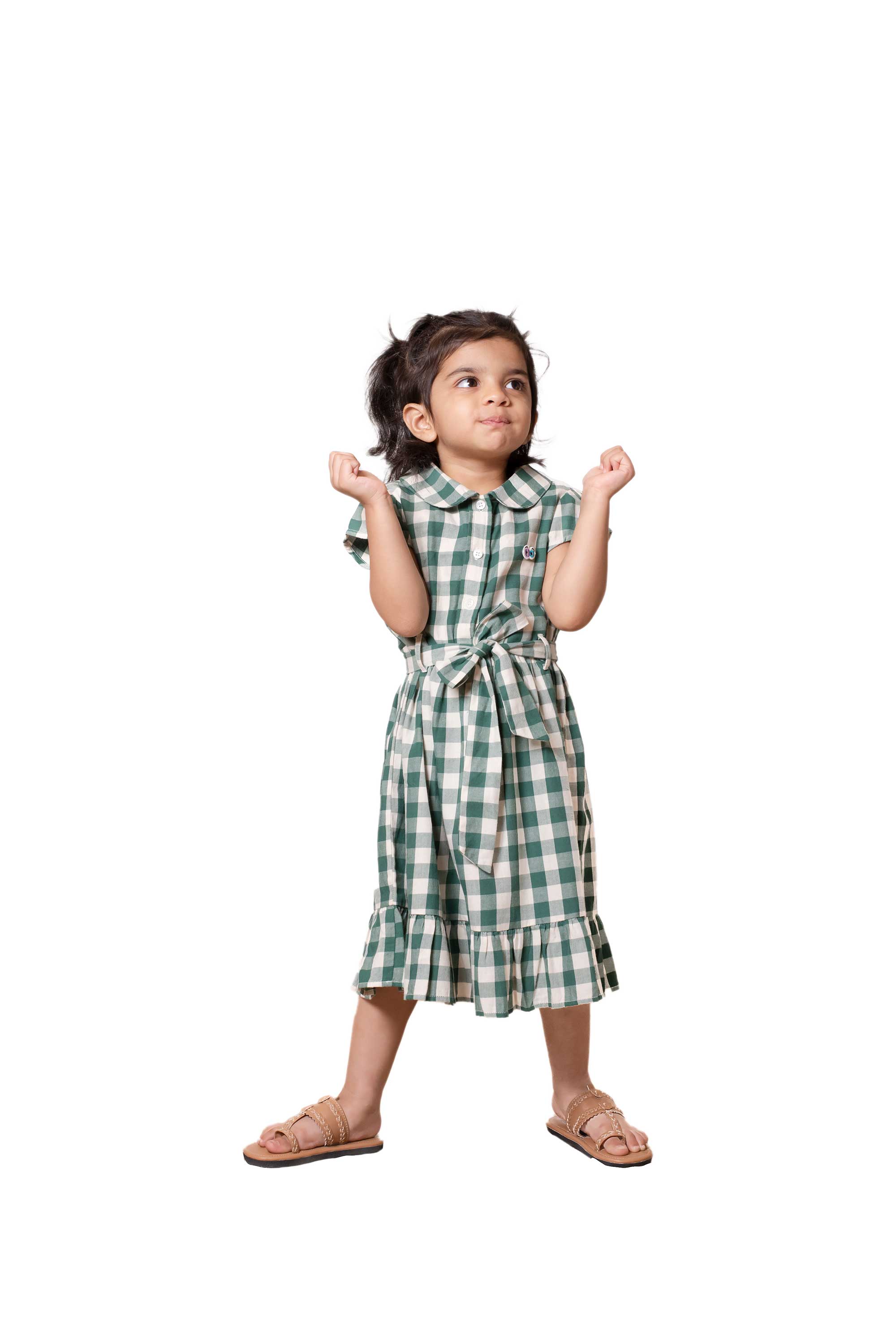 Girls Gale Gingham Dress