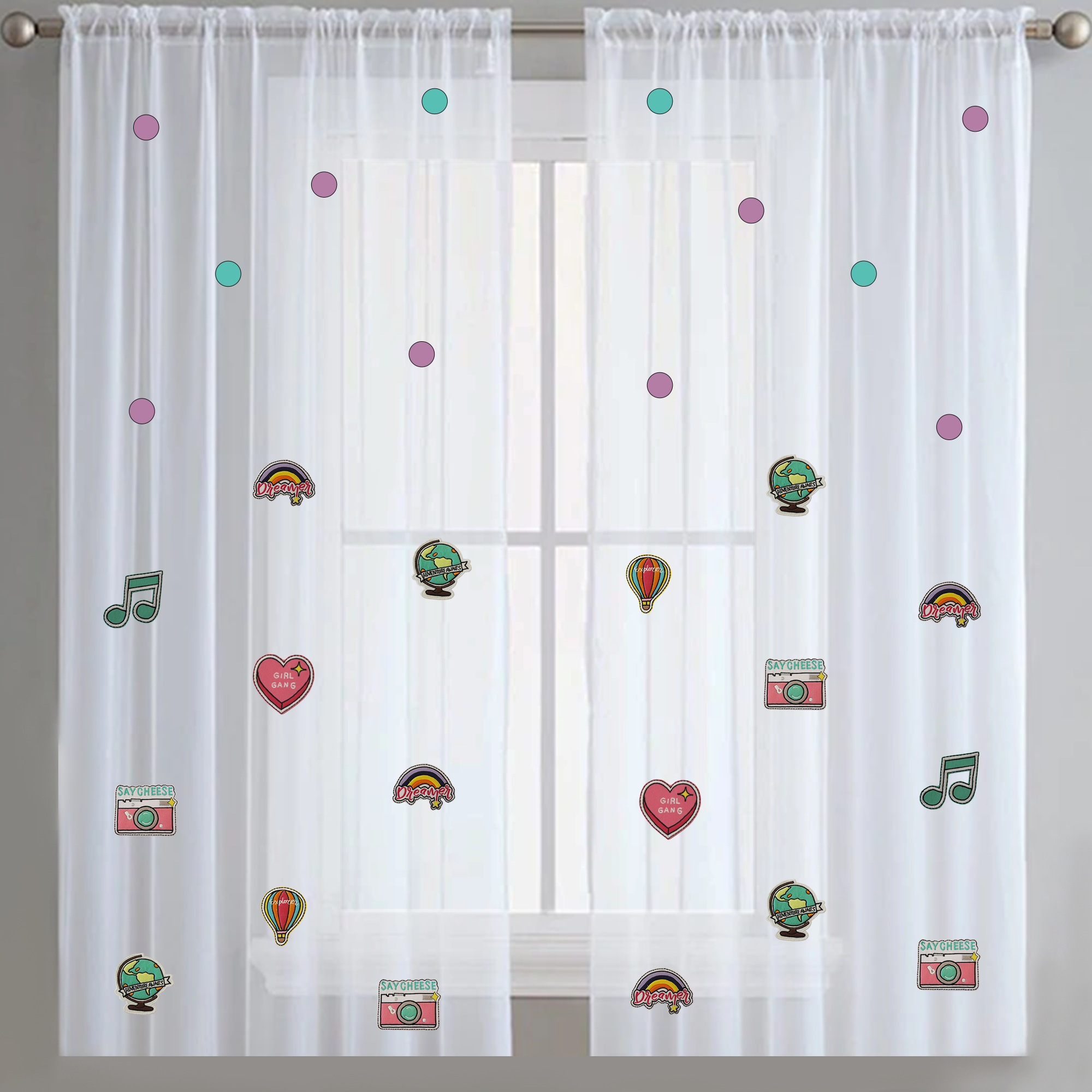 Explorer -Sheer Curtains
