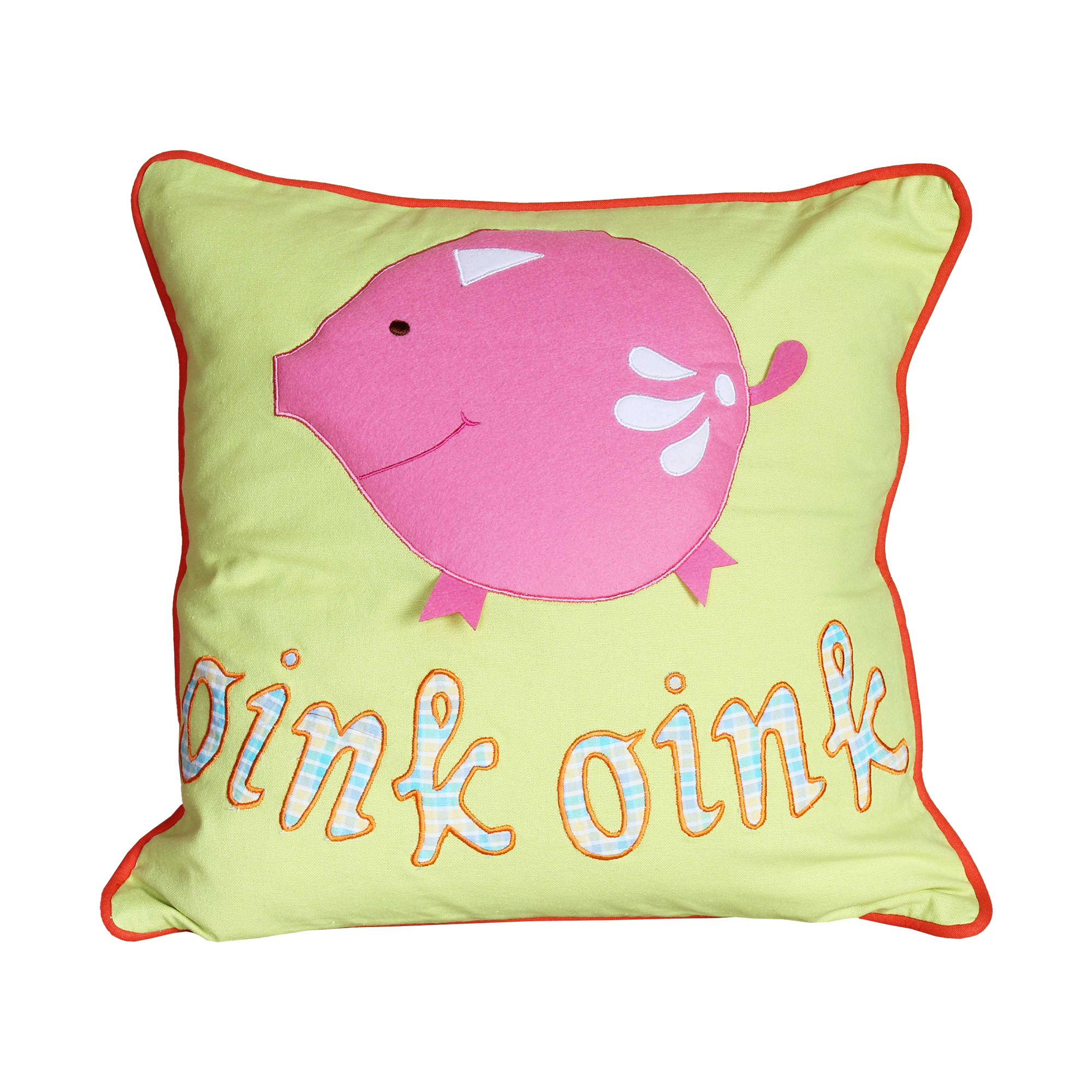 Farm Animal Pig Cushion Cover