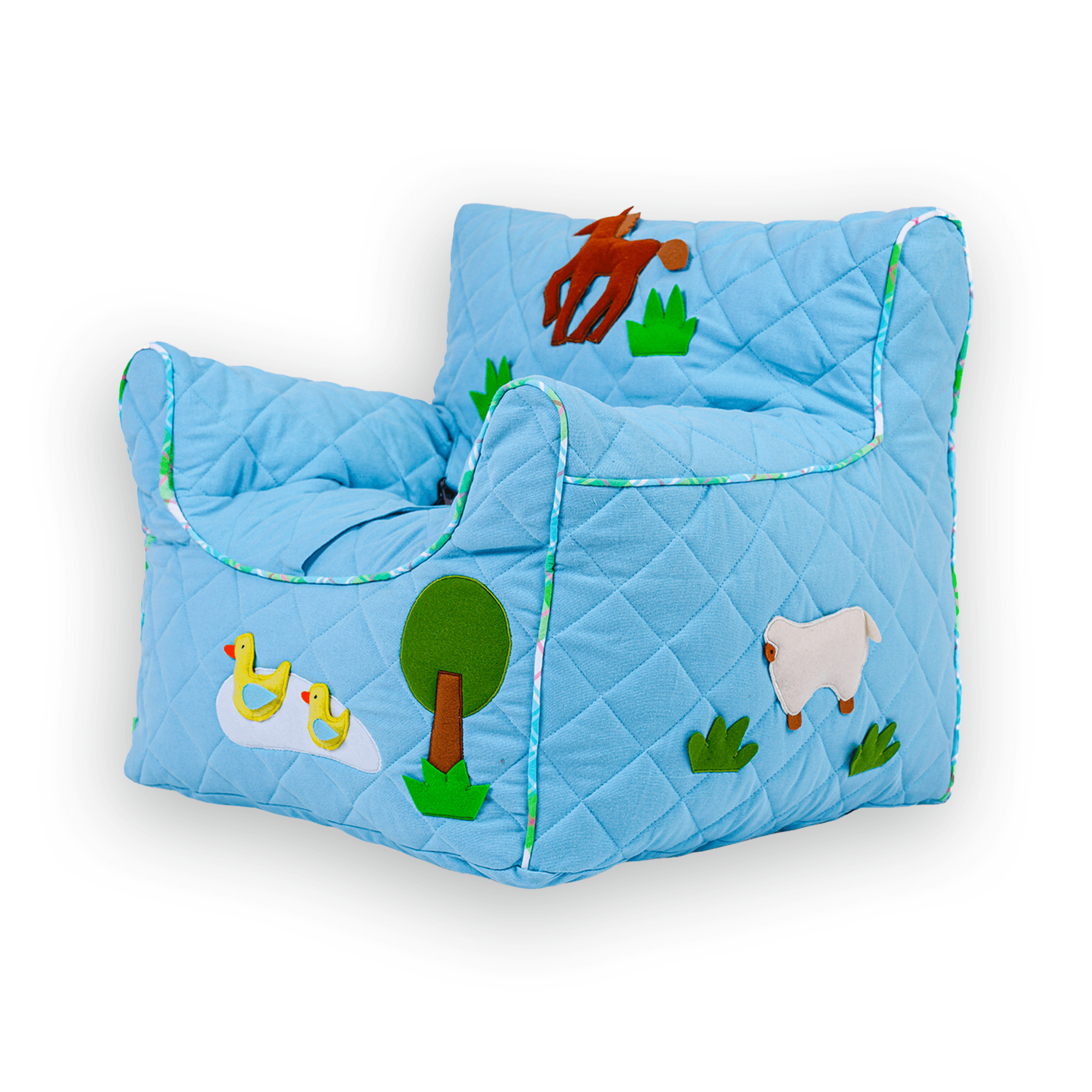 Farm Animal Quilted - BeanChair Cover