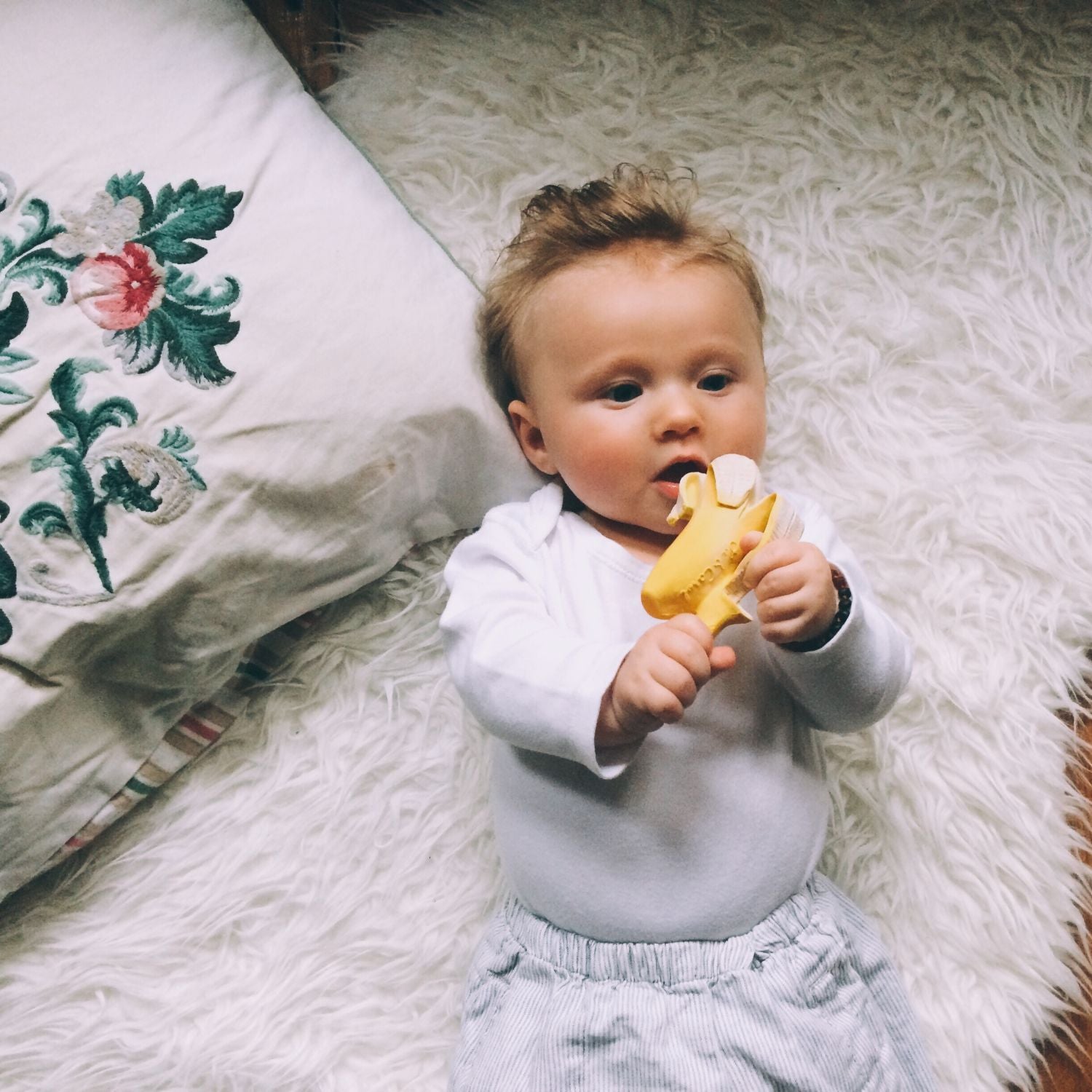 Ana Banana Natural Rubber Teether