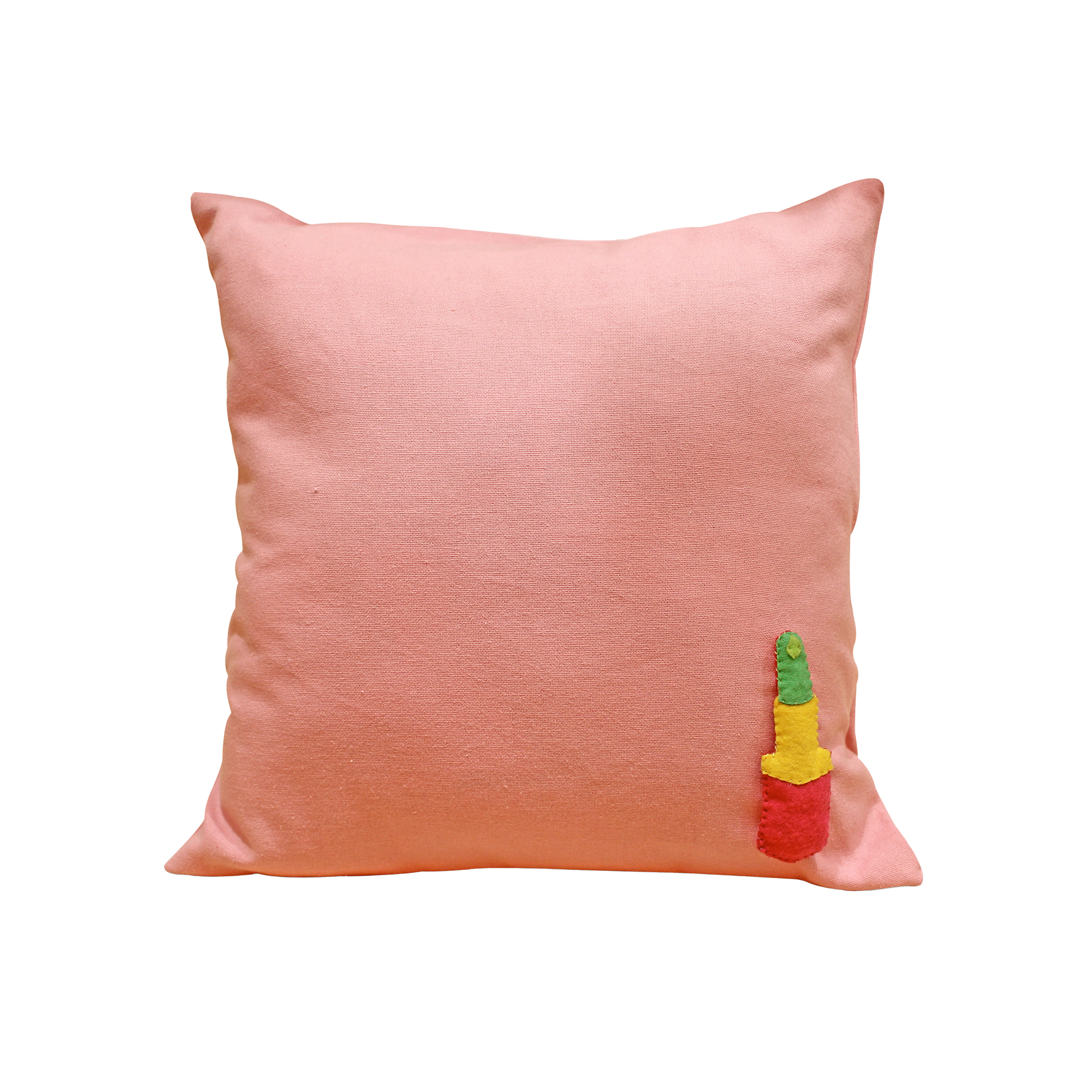 Lipstick 12" x 12" Cushion Cover