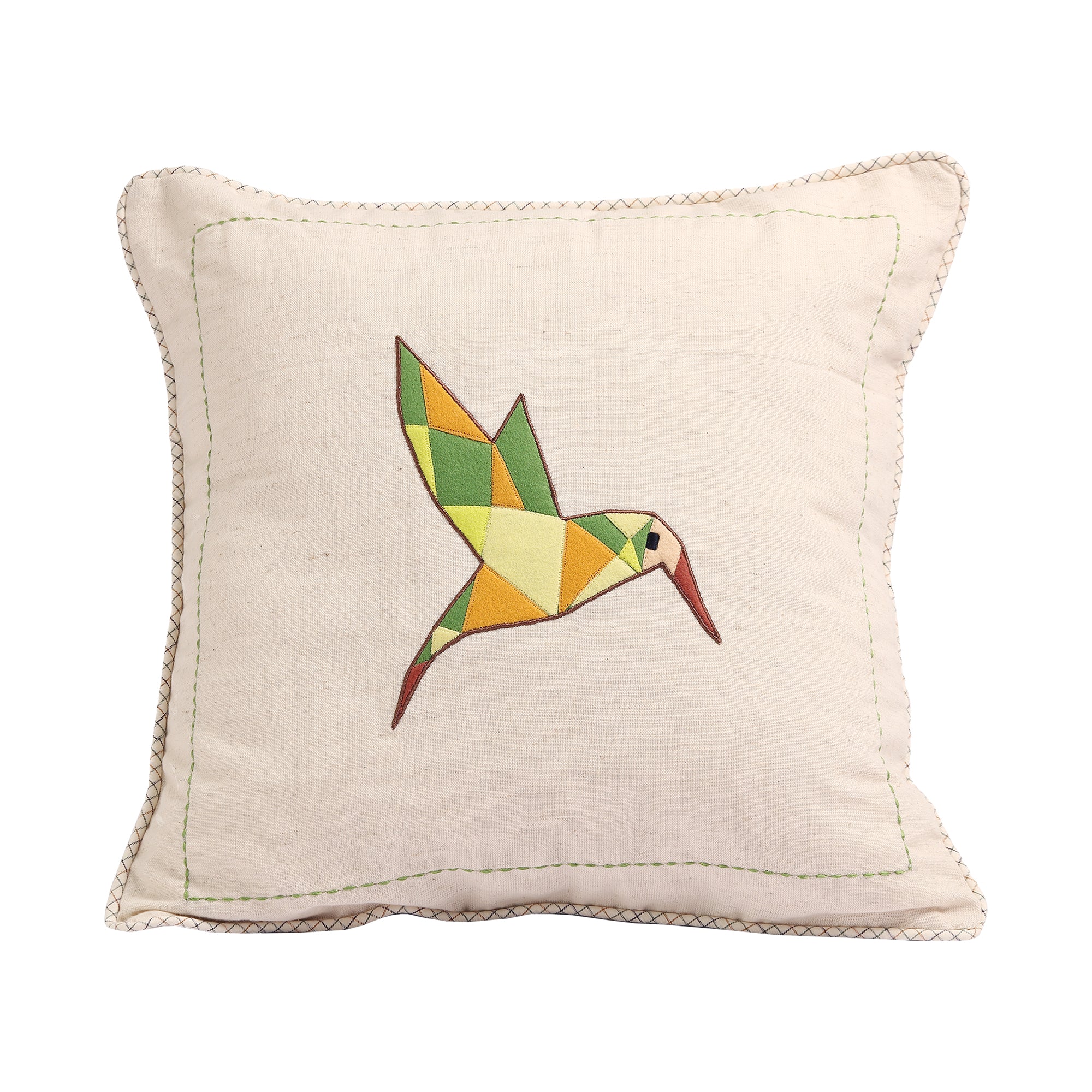 Out In The Woods Bird Cushion Cover