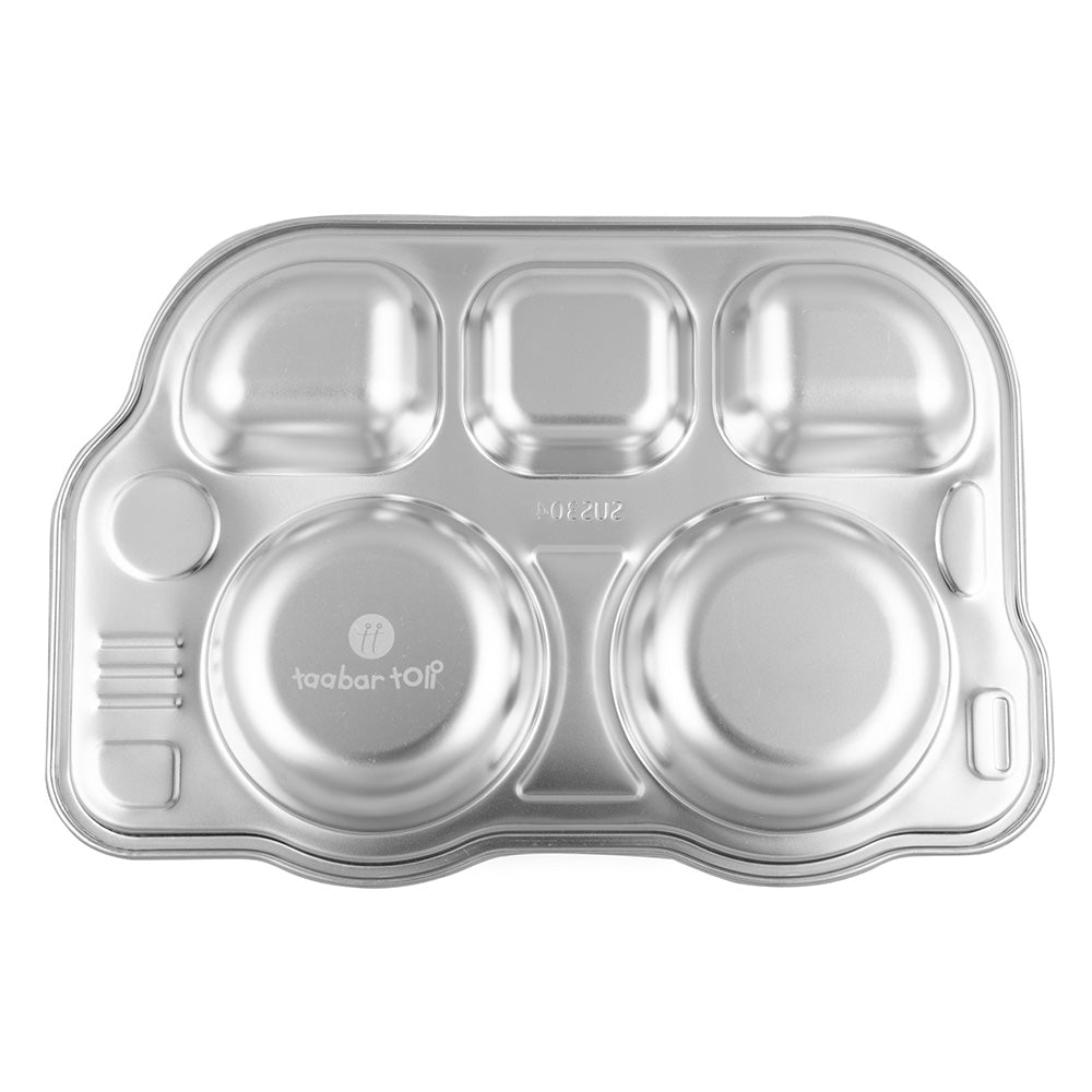 Stainless Steel Bus Lunch Plate