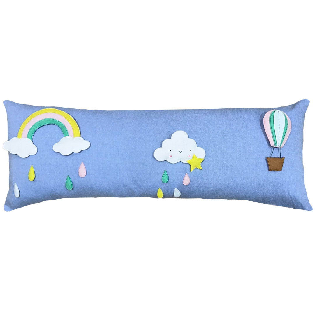 Rainbow Long Cushion Cover With Pop-ups