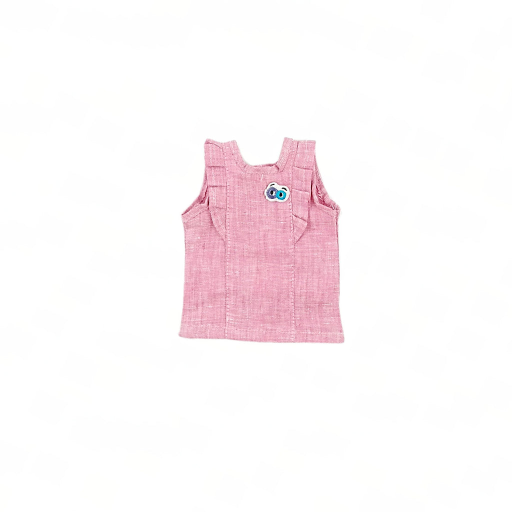 Pink-jujupees-linen-doll-dress - Peekaboo Patterns
