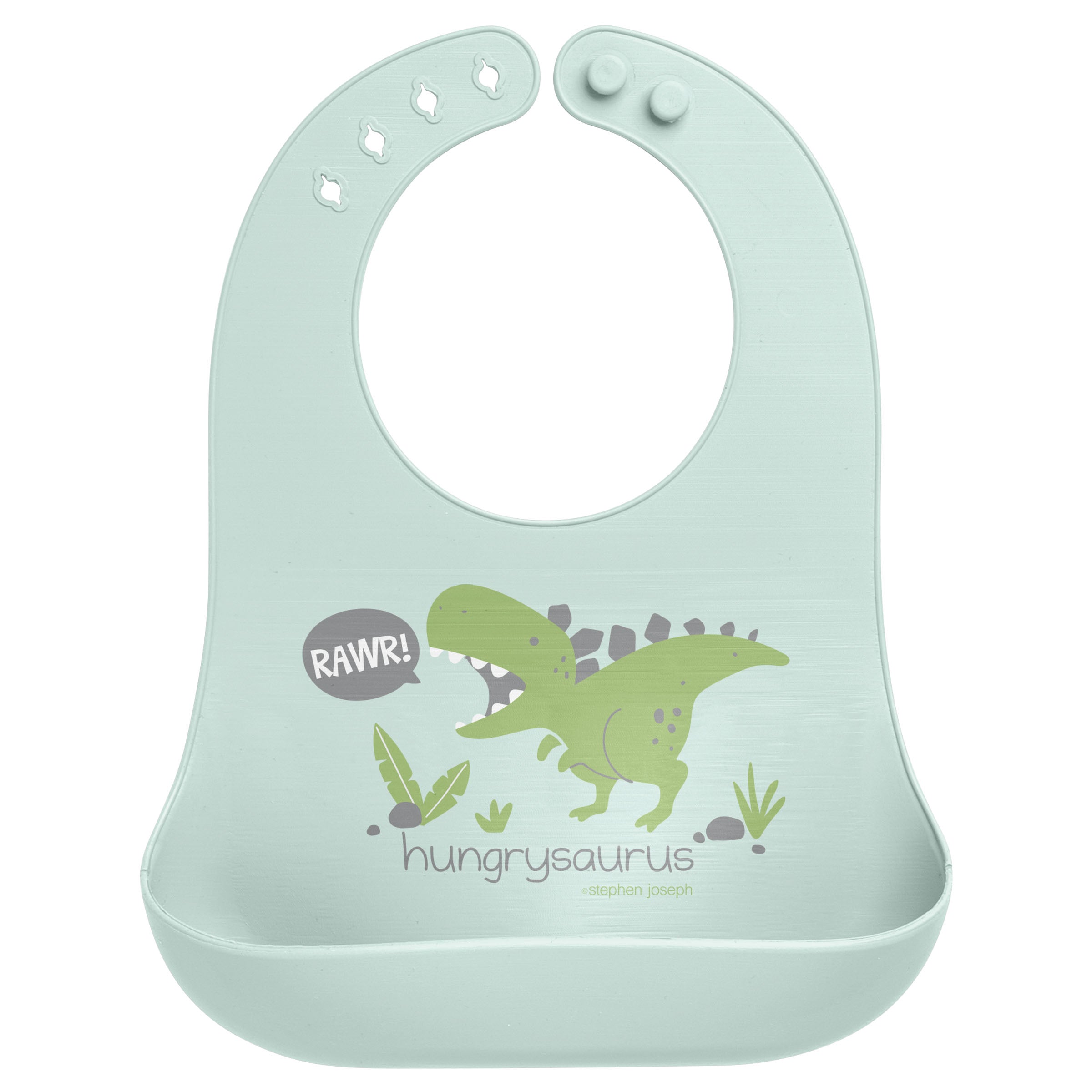 Silicon Bib - Dino