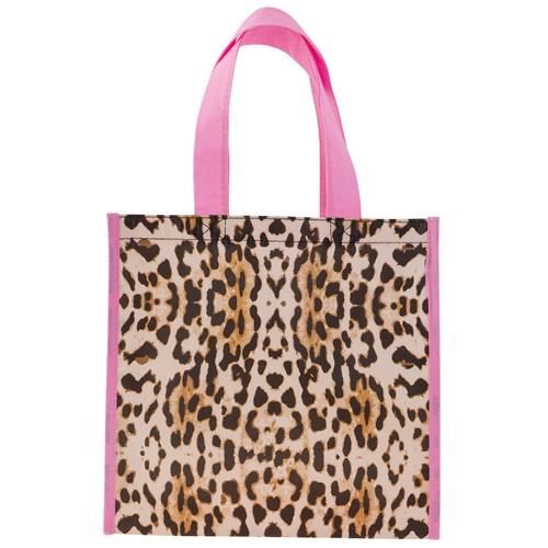 Medium Recycled Gift Bag - Leopard