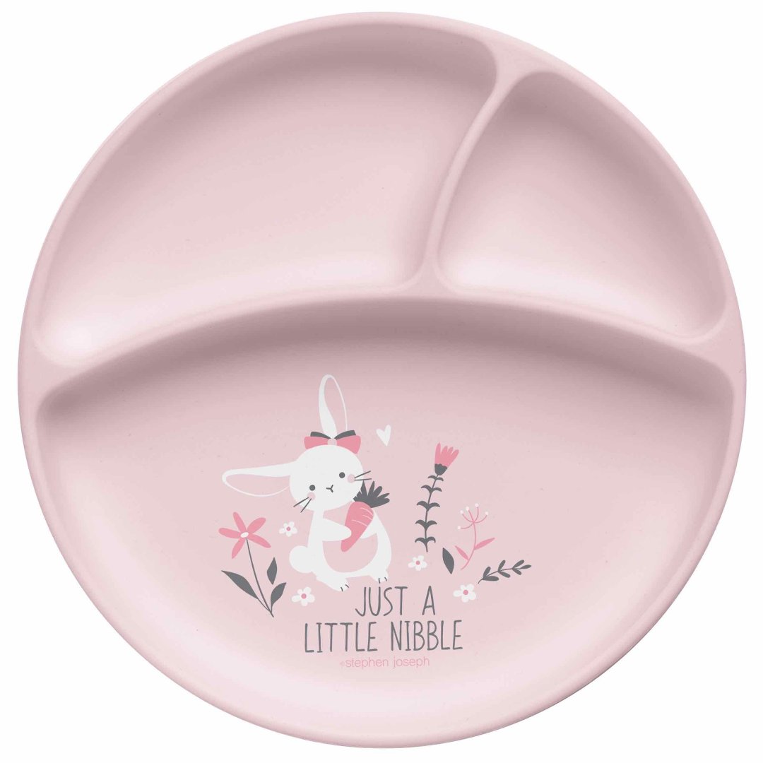 Silicone Baby Plate - Bunny