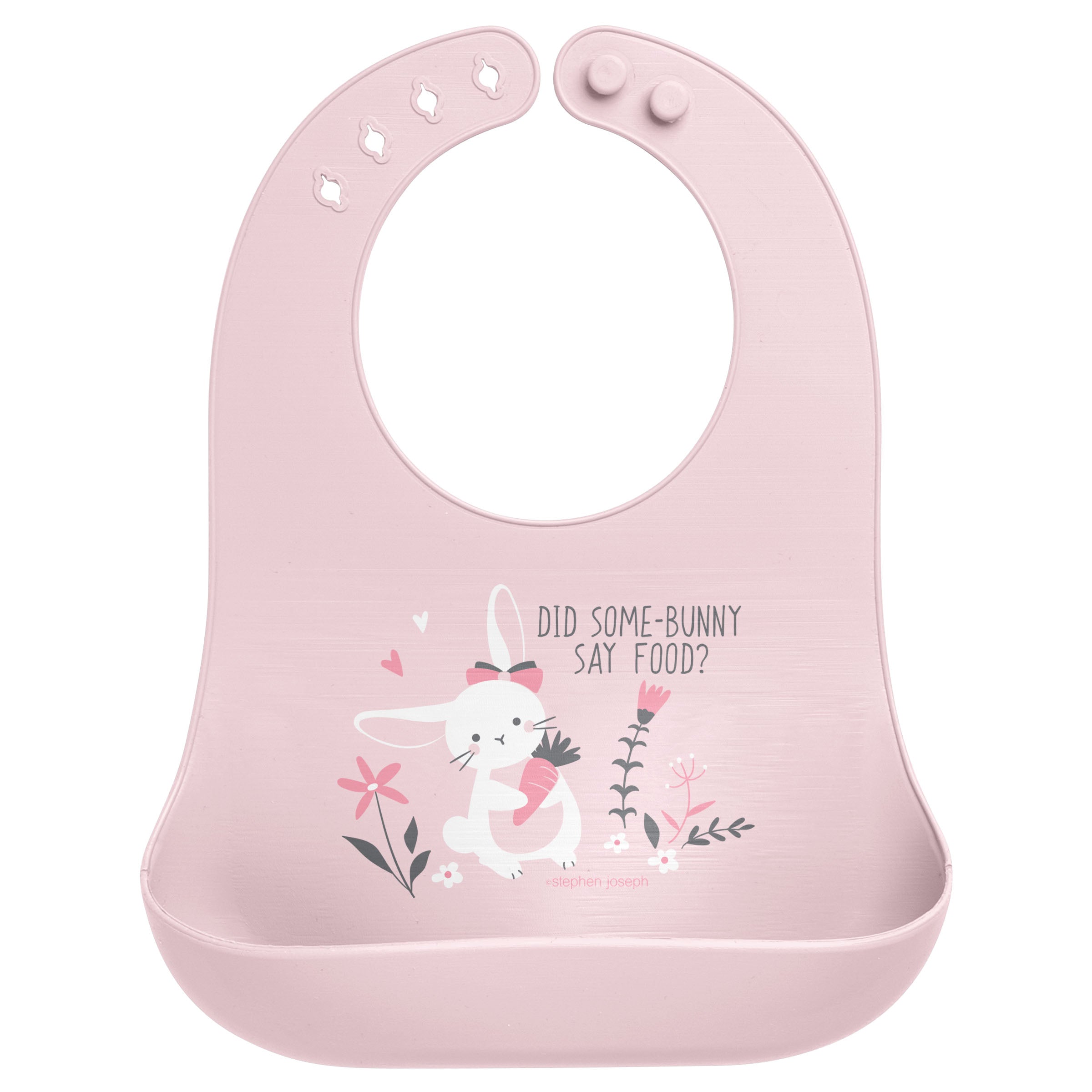 Silicone Bib - Bunny