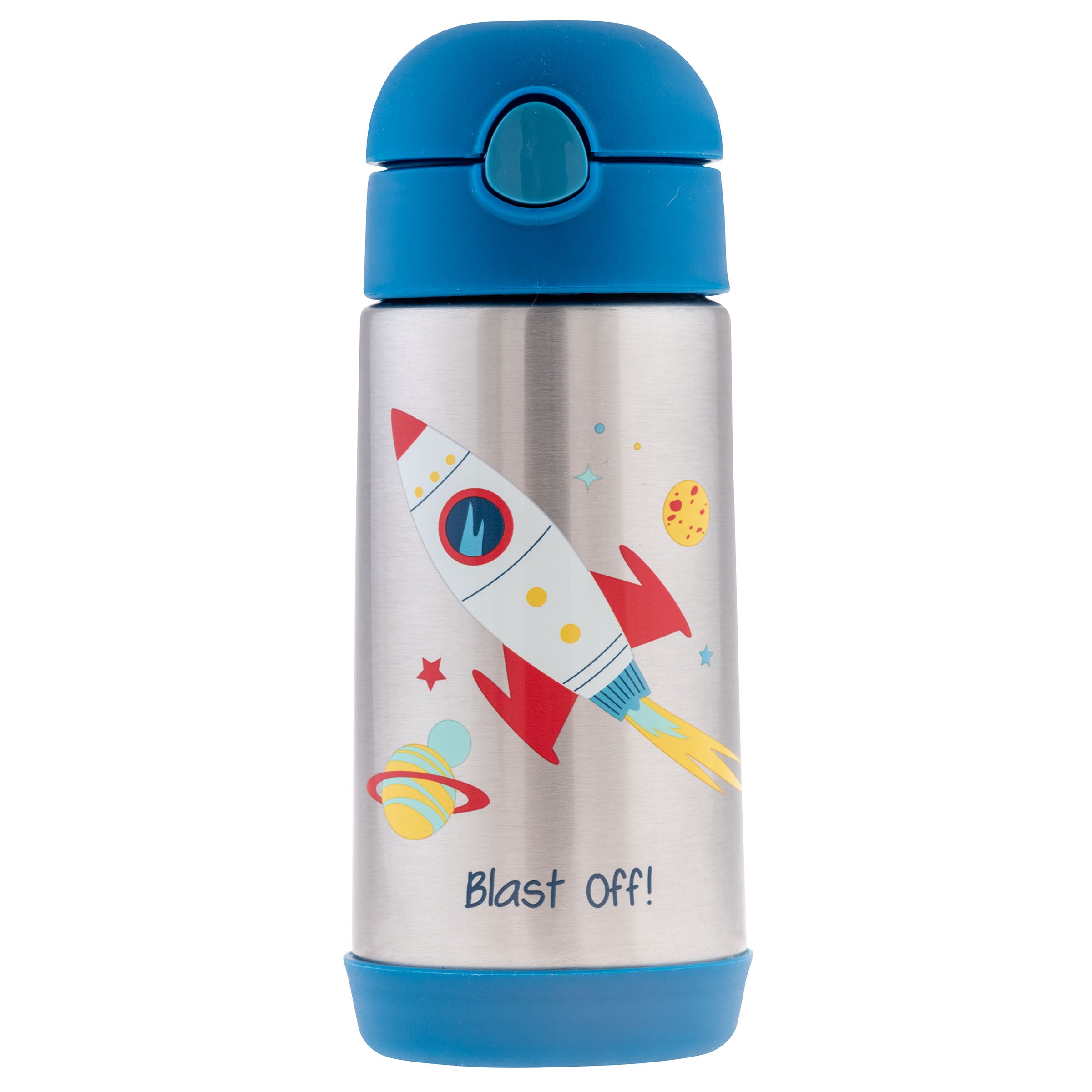 Double Wall Stainless Steel Water Bottle - Rocket