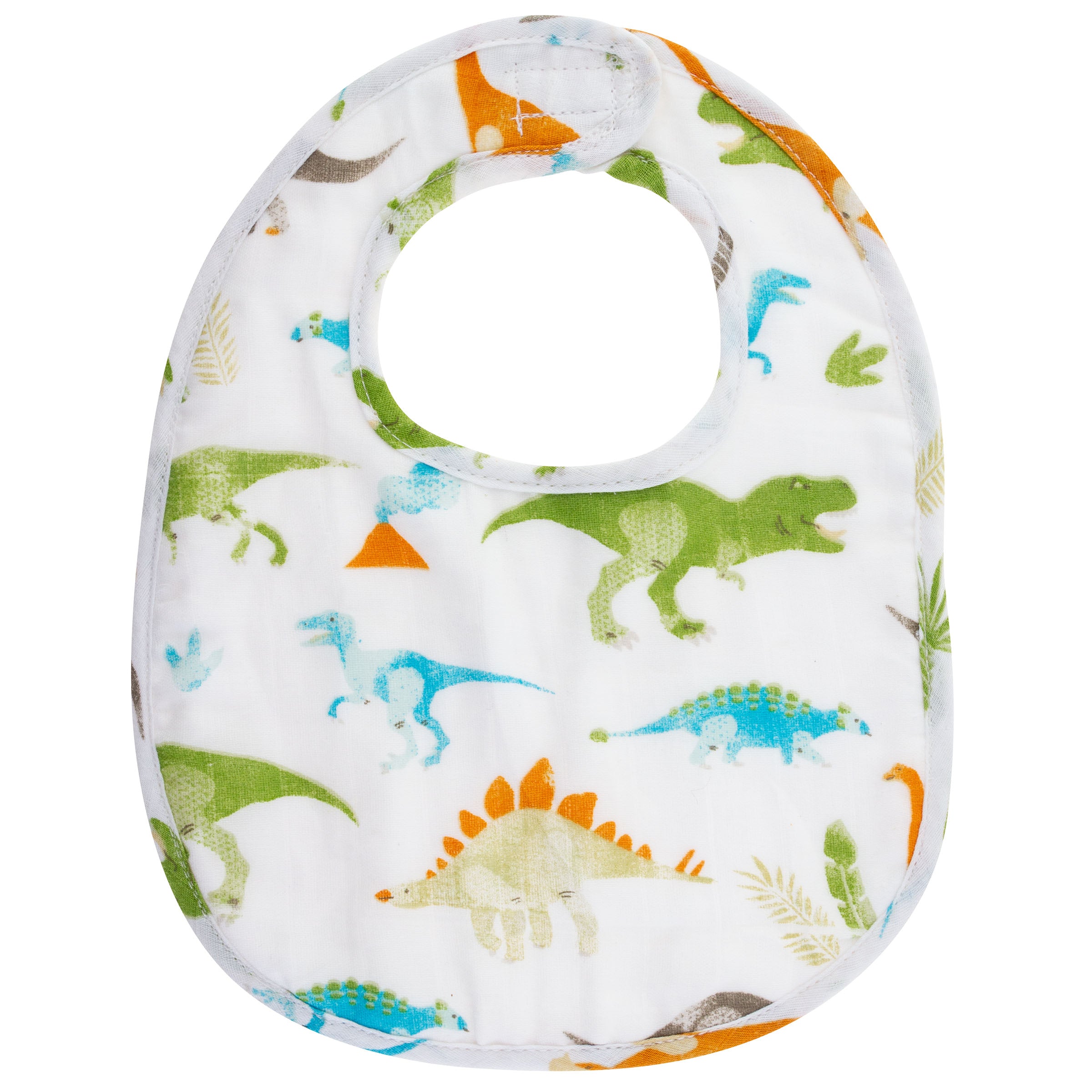 Muslin Bibs - Dino