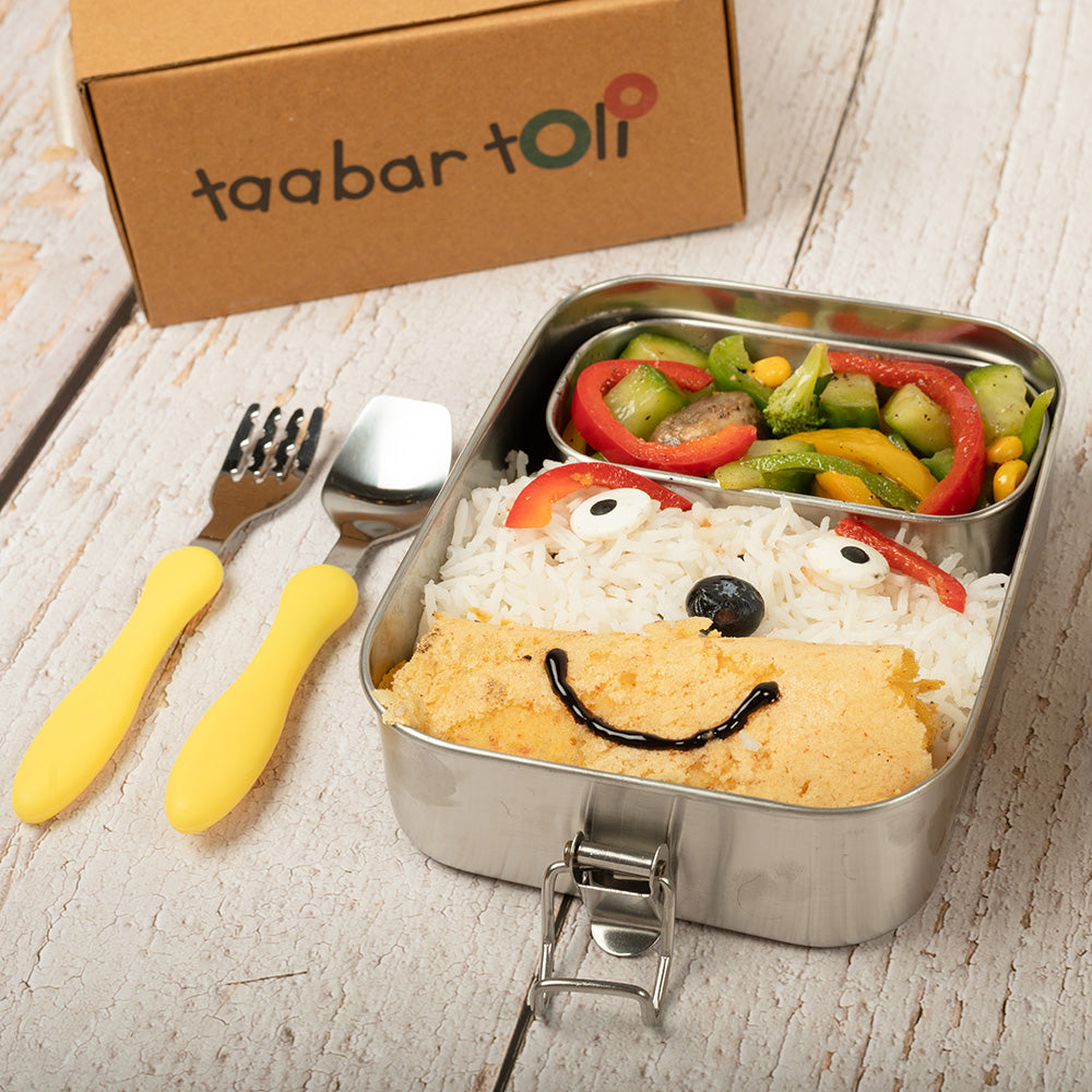 Stainless Steel Lunch Box with Steel Container