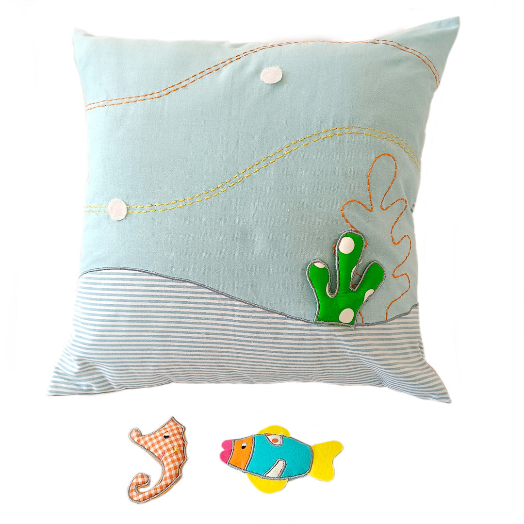 Under The Sea - Fish Cushion Cover