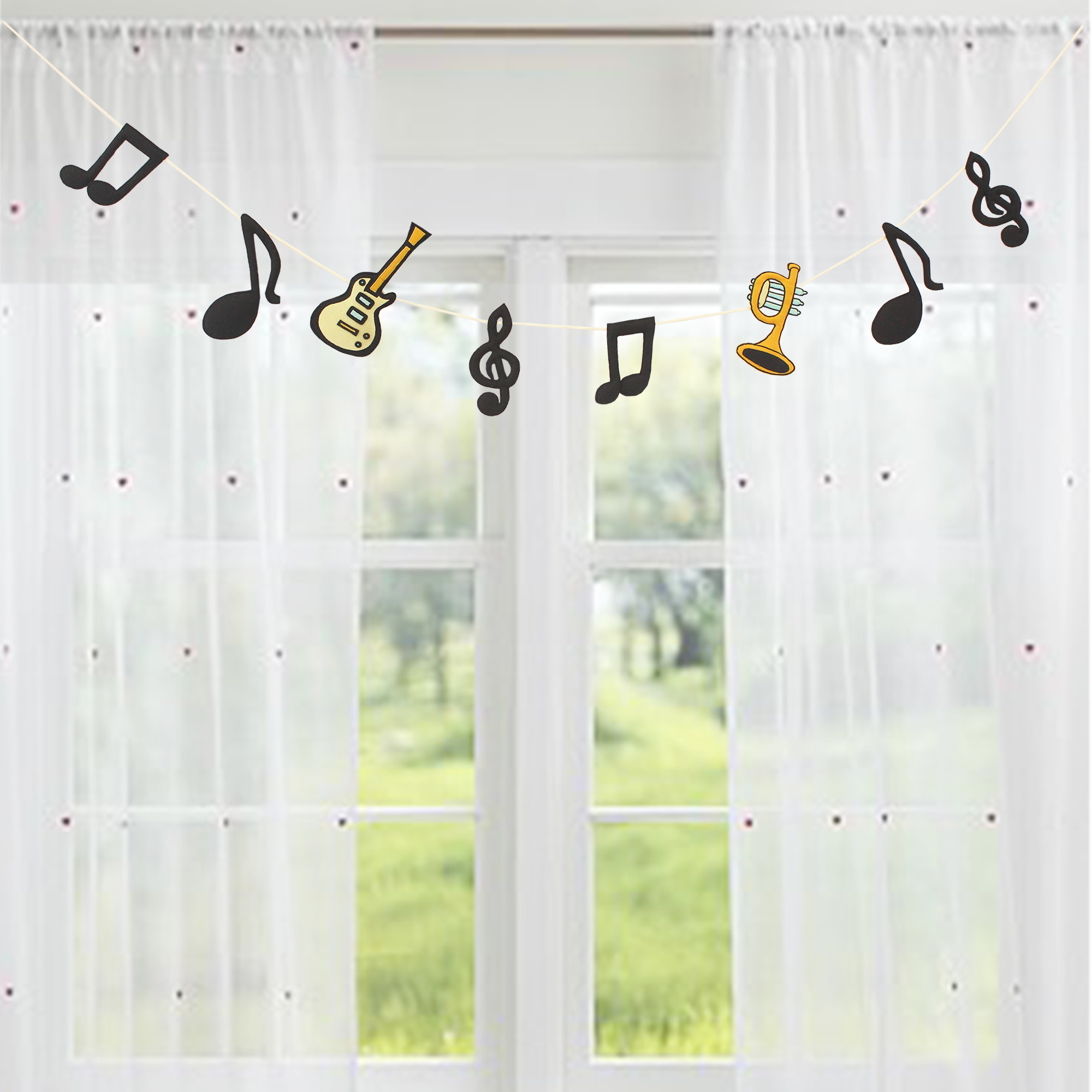 Music Notes Bunting