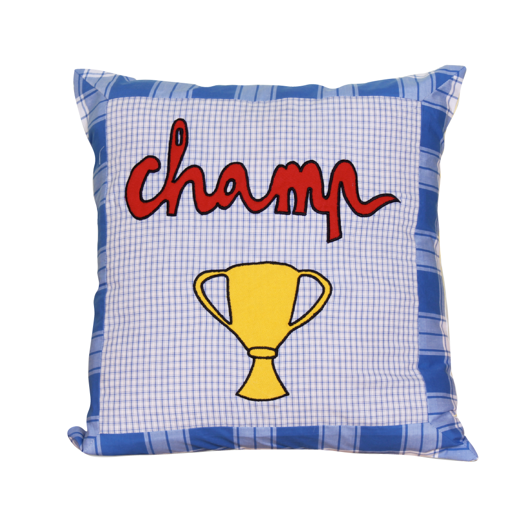 Sporty Champ Cushion Cover