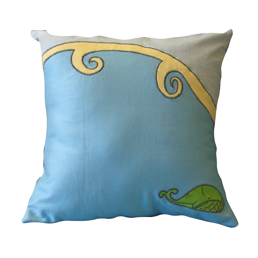 Whale Of A Time Down Cushion Cover